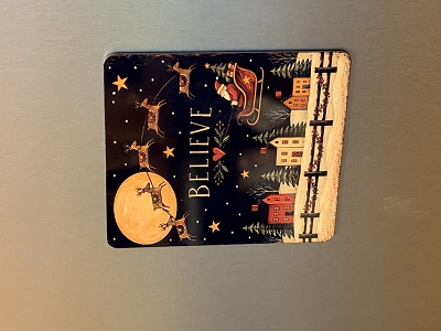 Folk Art Believe Santa 3